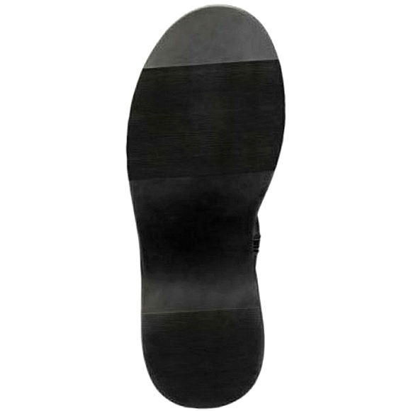 New w/Box Wild Pair Enchantt Platform Round Toe Tall Wedge Black Boots Size 8 - Picture 5 of 6